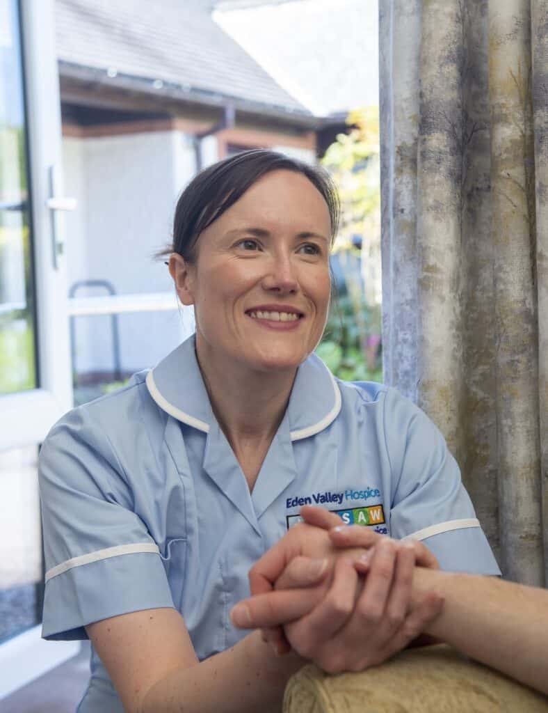 Nurse on hospice ward