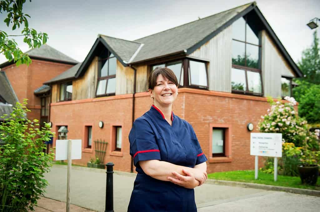 Jenny Wilson head of clinical services at Eden Valley Hospice