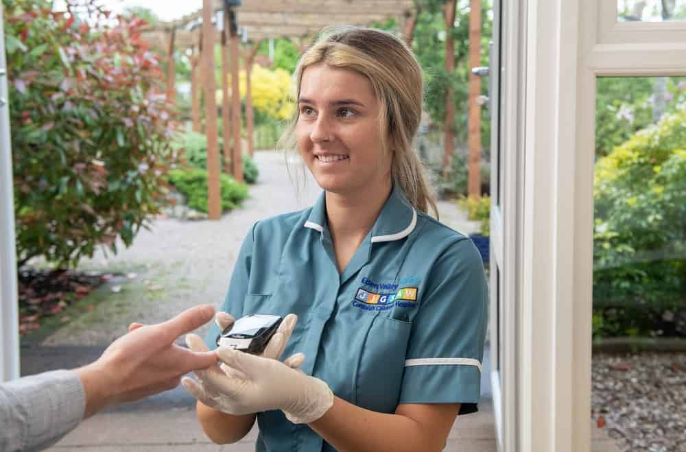 Nurse on adult in-patient ward