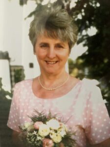 Woman posing on her wedding day