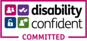 Disability confident logo