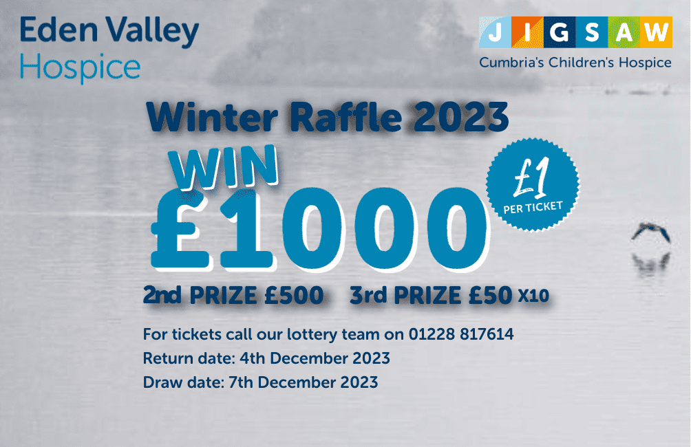 winter raffle ticket